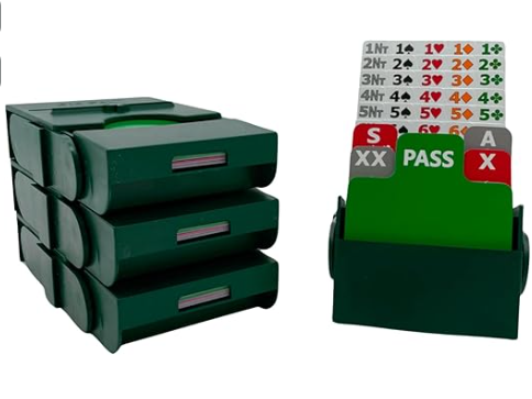 Duplicate-Style Bidding Cards